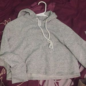 Crop hoodie